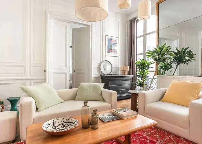 Apartment Outstanding Parisian Flat - 4 Guests - Heart Of Center *