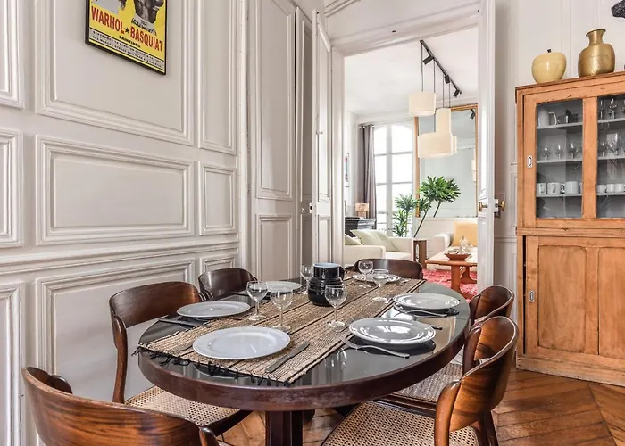 Apartment Outstanding Parisian Flat - 4 Guests - Heart Of Center *